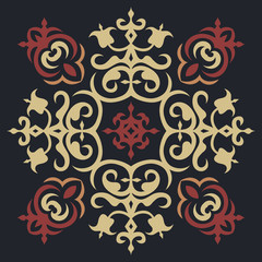 Caucasian ornament symbol