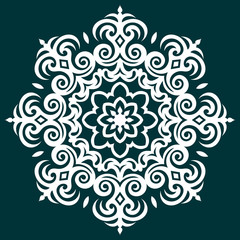 Caucasian ornament symbol