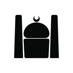 paper roll icon on white background