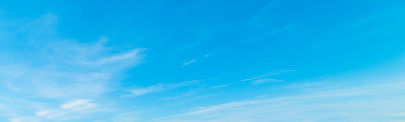 Blue sky over Sardinia in springtime