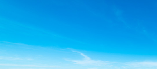 Blue sky over Costa Smeralda in spring