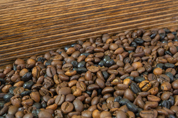 Café y madera
