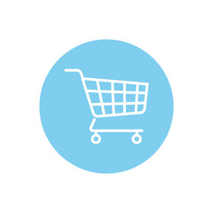 thin line icons for Shopping cart,vector illustrations