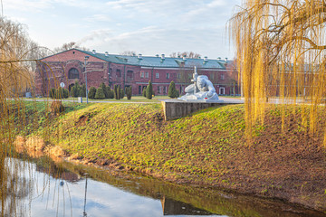 Brest Fortress. Sculptural composition Thirst. Republic of Belarus