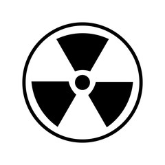 radiation icon design, flat style icon collection