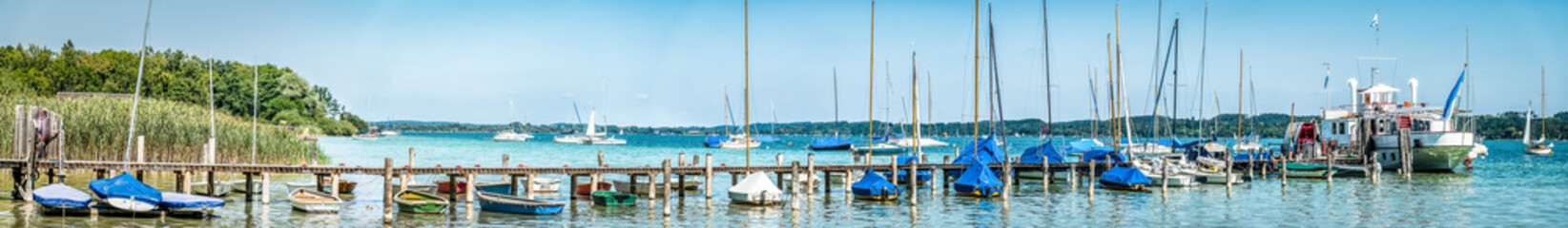 sailboat at a lake