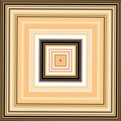 golden frame on the wall