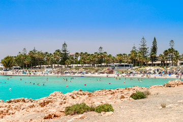 the most beautiful beach of cyprus nissi beach