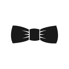 bow tie vector icon in trendy flat design