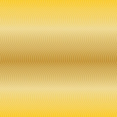 seamless metallic gold vertical wavy lines abstract vector background pattern