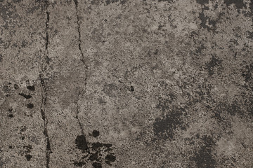 Old high resolution concrete with cracks and natural destruction and peeling paint from time and...