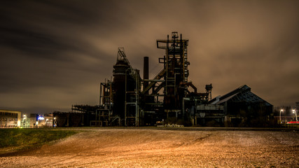 Lamgzeitbelichtung Ruhrgebiet abends