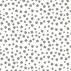 Seamless floral pattern. Background in small flowers for textiles, fabrics, cotton fabric, covers, wallpaper, print, gift wrapping, postcard, scrapbooking.