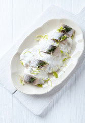 Herring in Cream Sauce