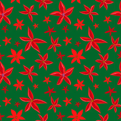 Seamless floral pattern. Background in small flowers for textiles, fabrics, cotton fabric, covers, wallpaper, print, gift wrapping, postcard, scrapbooking.