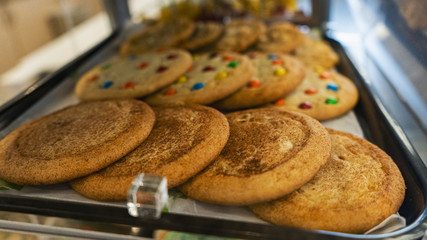 Fresh Baked Cookies On Dispaly