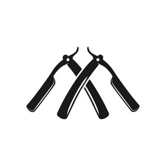 razor vector icon in trendy flat design