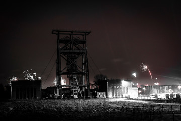 Obraz premium Ruhrgebiet am Abend