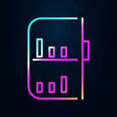 suitcase in nolan style icon. Simple thin line, outline vector of hotel icons for ui and ux, website or mobile application