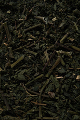 Textura de té de ortiga