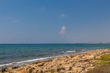 Mediterranean sea landscape in Ayia Napa