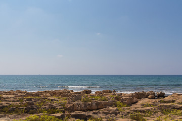 Fototapeta na wymiar Mediterranean sea landscape in Ayia Napa