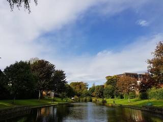 Fototapeta na wymiar Ranelagh Park, Dublin, Ireland