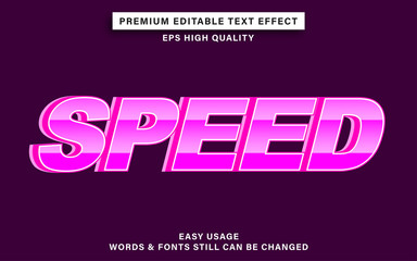 speed text effect