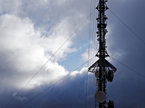 Television tower, Kippure, Ireland
