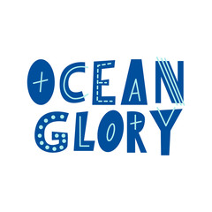 Hand drawn lettering quote. Isolated phrase on white background. Vacation summer typography poster. Vector illustration