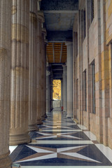 hallway of a greek building