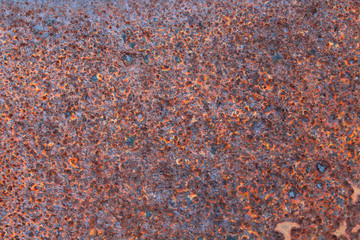 Old rusty iron. Close-up. Background. Texture.