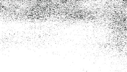 Abstract vector noise vanishing. Subtle grunge texture overlay with fine particles isolated on a white background. EPS10.