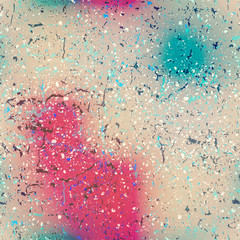 urban seamless pattern with grunge effect