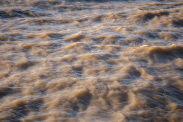 patterned sea water in Margate