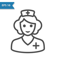 Obraz na płótnie Canvas Nurse Icon