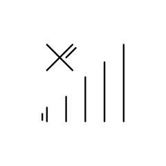 Lost, networking icon. Simple line, outline vector elements of storage and cloud icons for ui and ux, website or mobile application