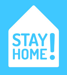 Stay home. Keep healthy and help others. Quarantine precaution to stay safe from Coronavirus 2019-nCov Virus. Drawing illustration. Corona global problem spread viral. Cartoon comic style