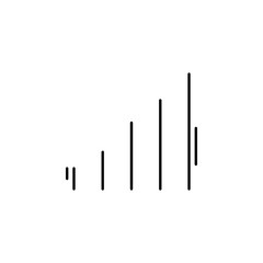 Signal, networking icon. Simple line, outline vector elements of storage and cloud icons for ui and ux, website or mobile application