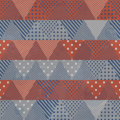 Retro cloth seamless pattern