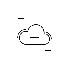 Cloud, lost, networking icon. Simple line, outline vector elements of storage and cloud icons for ui and ux, website or mobile application