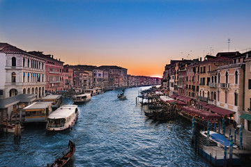 Obraz premium Sunset in venice