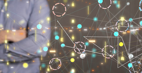 Concept of teamwork and partnership