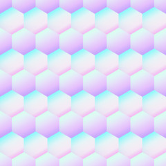 Obraz premium holography rhombus pattern