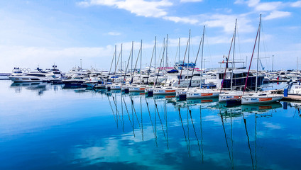Port of Sochi. Russia.