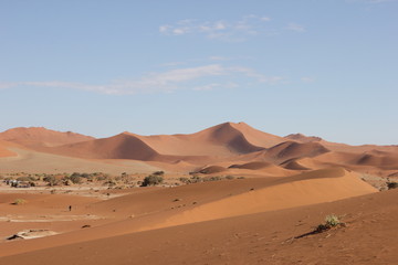 Fototapeta na wymiar Sossusvlei Dune Landscapes