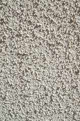 New white plaster on wall closeup