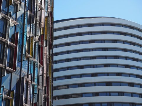 modern building, London, UK