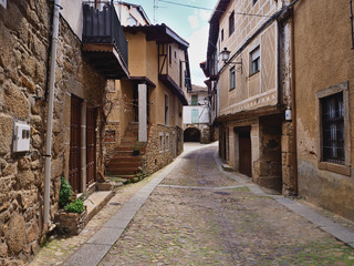 Fototapeta na wymiar Typical medieval villages of Spain