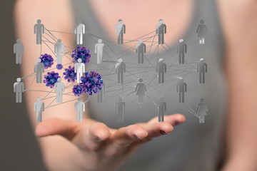 epidemic virus people group 3d epidemic
